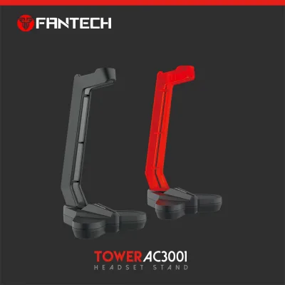 Fantech Tower AC3001 Headset Stand (HR109). Holder Hanger Headphone Sakura Pink Black Red Sri Computers