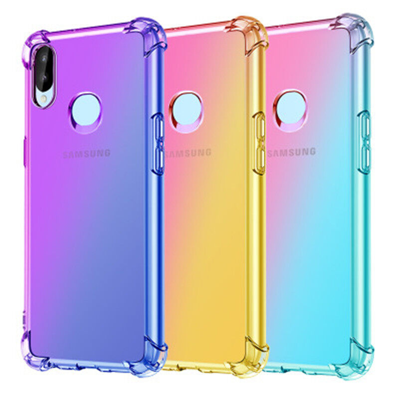 Ốp For Huawei Nova 3i/P smart Plus | Ốp 4 bảo vệ góc chống sốc | Ốp TPU màu gradient
