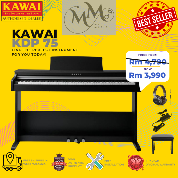 Kawai Digital Piano KDP75 Malaysia