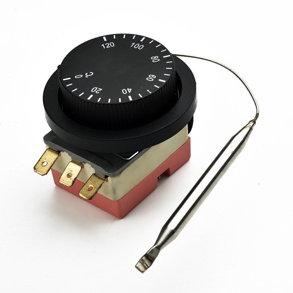 12V Adjustable 0℃～120℃ Electric Fan Thermostat Switch Radiator