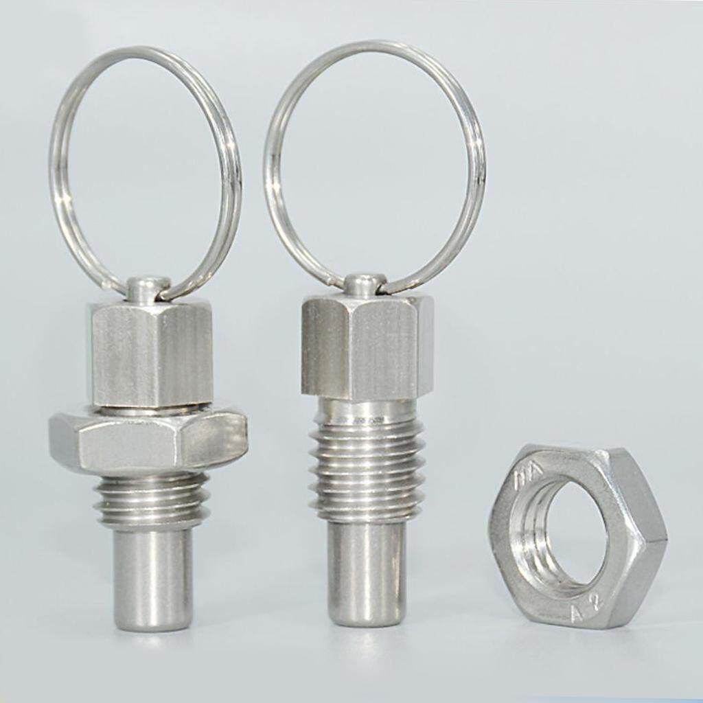 Baoblaze Núm Định Vị Khớp Nối Chốt Định Vị Lò Xo Hình Tròn Phẳng