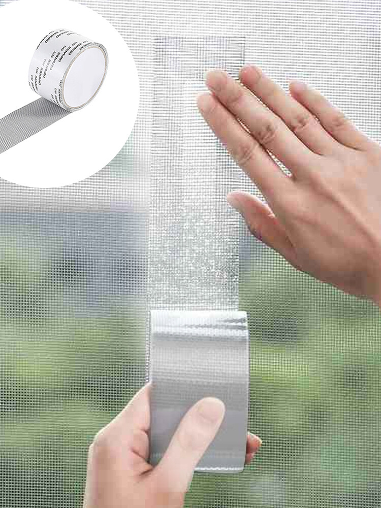 Miếng Dán Cửa Sổ Và Màn Chống Muỗi Miếng Dán Cửa Sổ Cát Tự Dính Gạc Vá, Miếng Vá Lưới