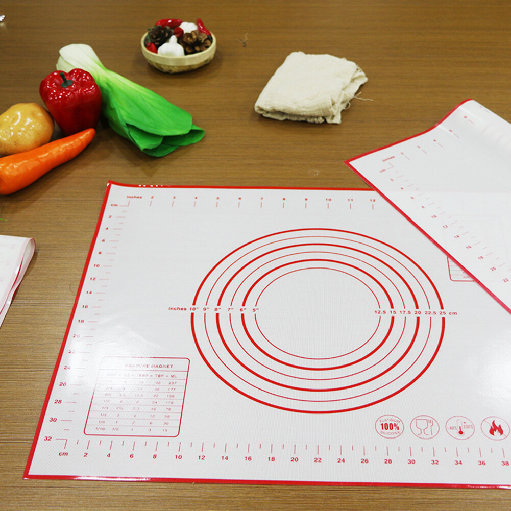 homesir Silicone Non-stick Rolling Dough Mat Baking Pad Bakeware Kitchen Gadgets