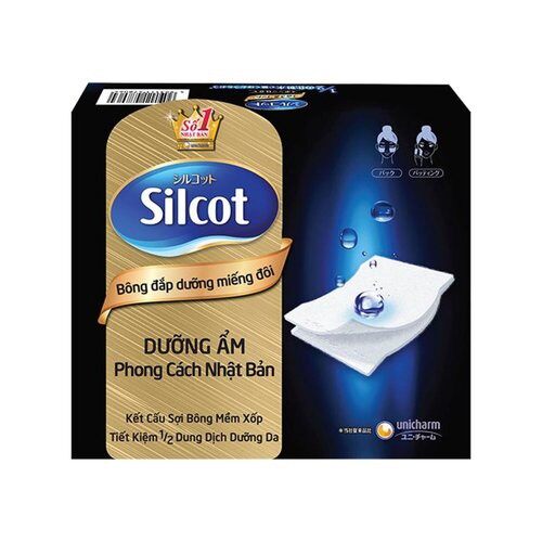 Bông Tẩy Trang Silcot Miếng Đôi 40 Miếng Uruuru Cotton
