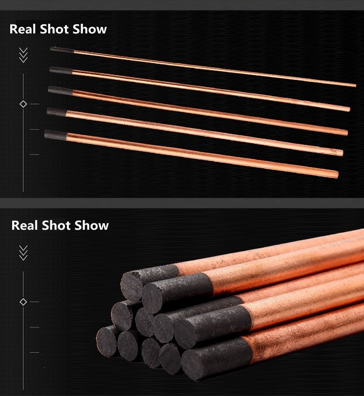 Unnicoco 5 Que Carbon Đục Hồ Quang Que Than Chì Điện Cực Hàn DC