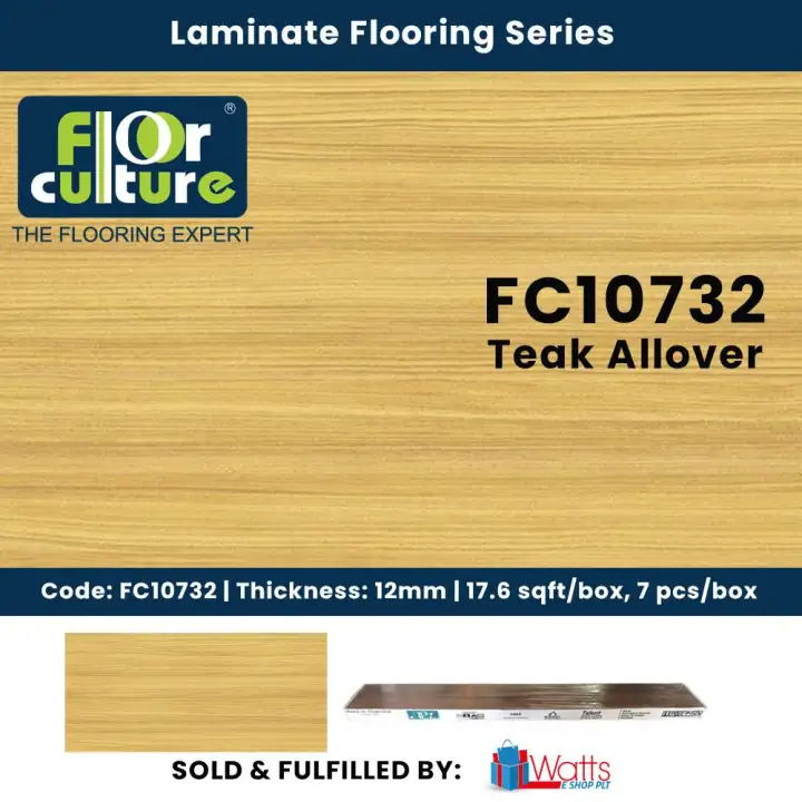 Floor Culture Ac3 12mm Laminate Flooring Lazada