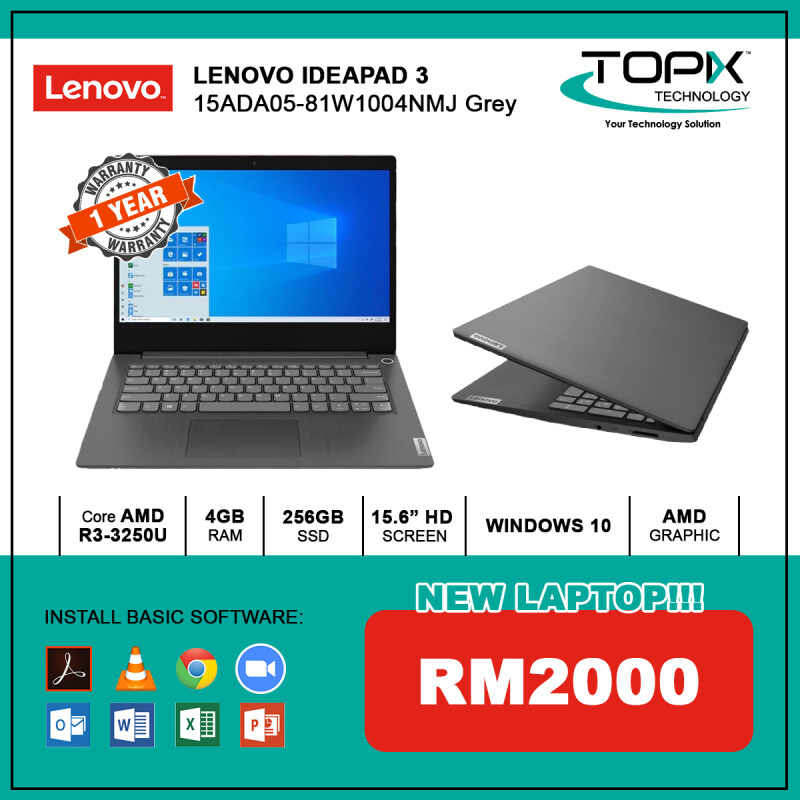 LENOVO IDEAPAD 3 15ADA05-81W1004NMJ GREY Malaysia