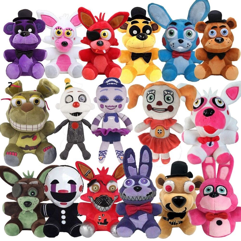 five nights at freddy's plushies foxy