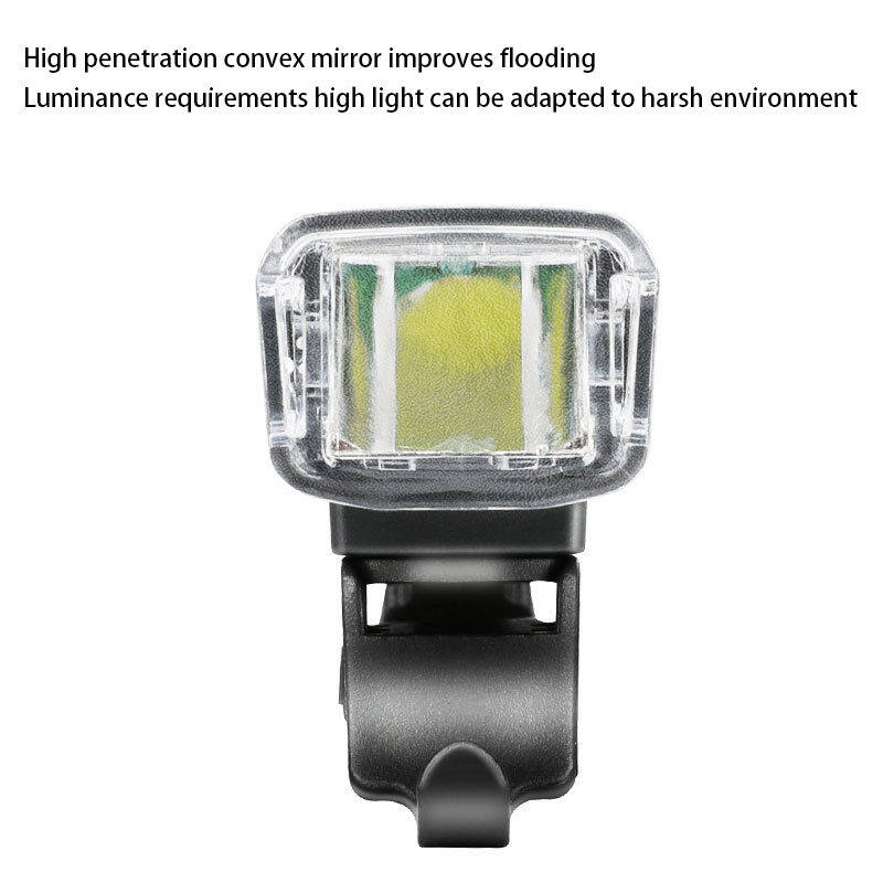 X-TIGER chống thấm nước đèn đầu xe đạp chống sốc Khung đèn đầu xe đạp an toàn đêm đi xe đạp đèn cảnh báo phổ + Đèn sau
