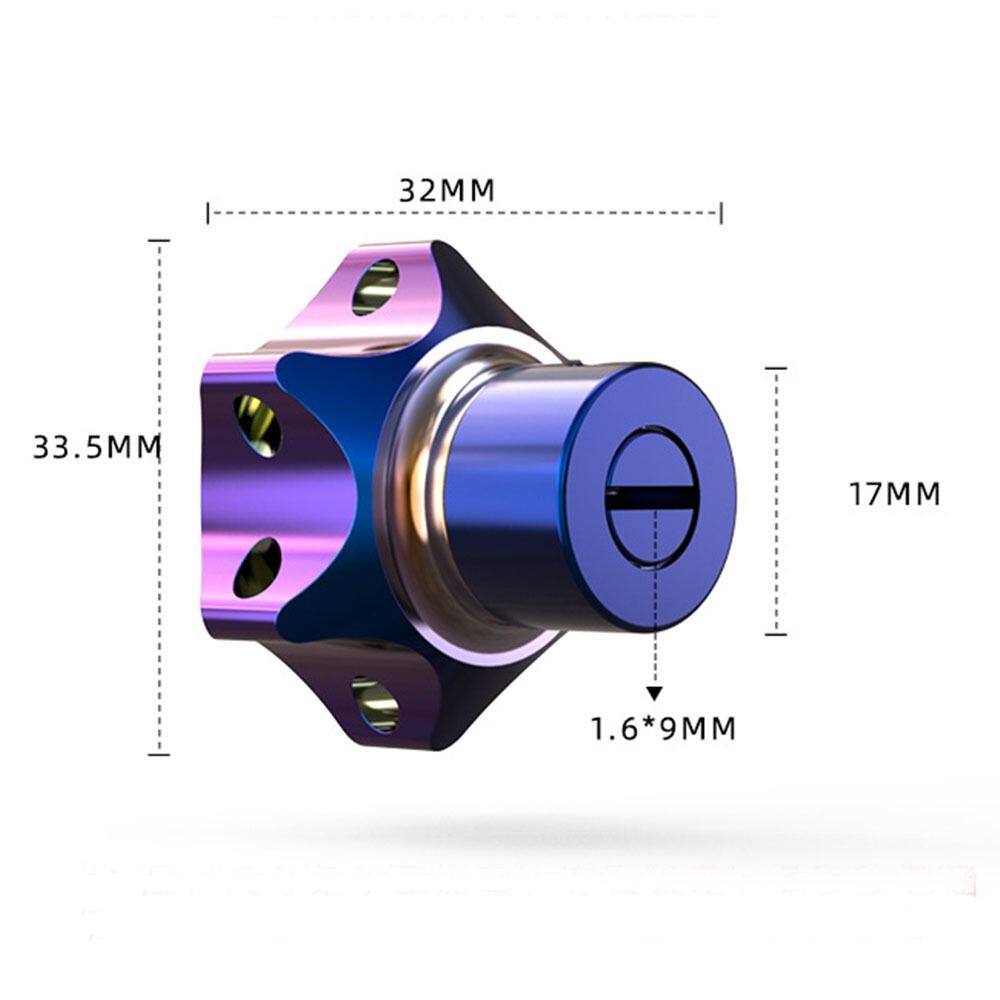 Đầu Chìa Khóa Xe Máy Hợp Kim Nhôm Thông Dụng DVFDA Phụ Kiện Xe Hơi Móc Chìa Khóa Xe Máy Móc Khóa Xe Máy Vỏ Chìa Khóa Xe Máy Móc Khóa Hình Lục Giác Bọc Đầu Chìa Khóa Trang Trí