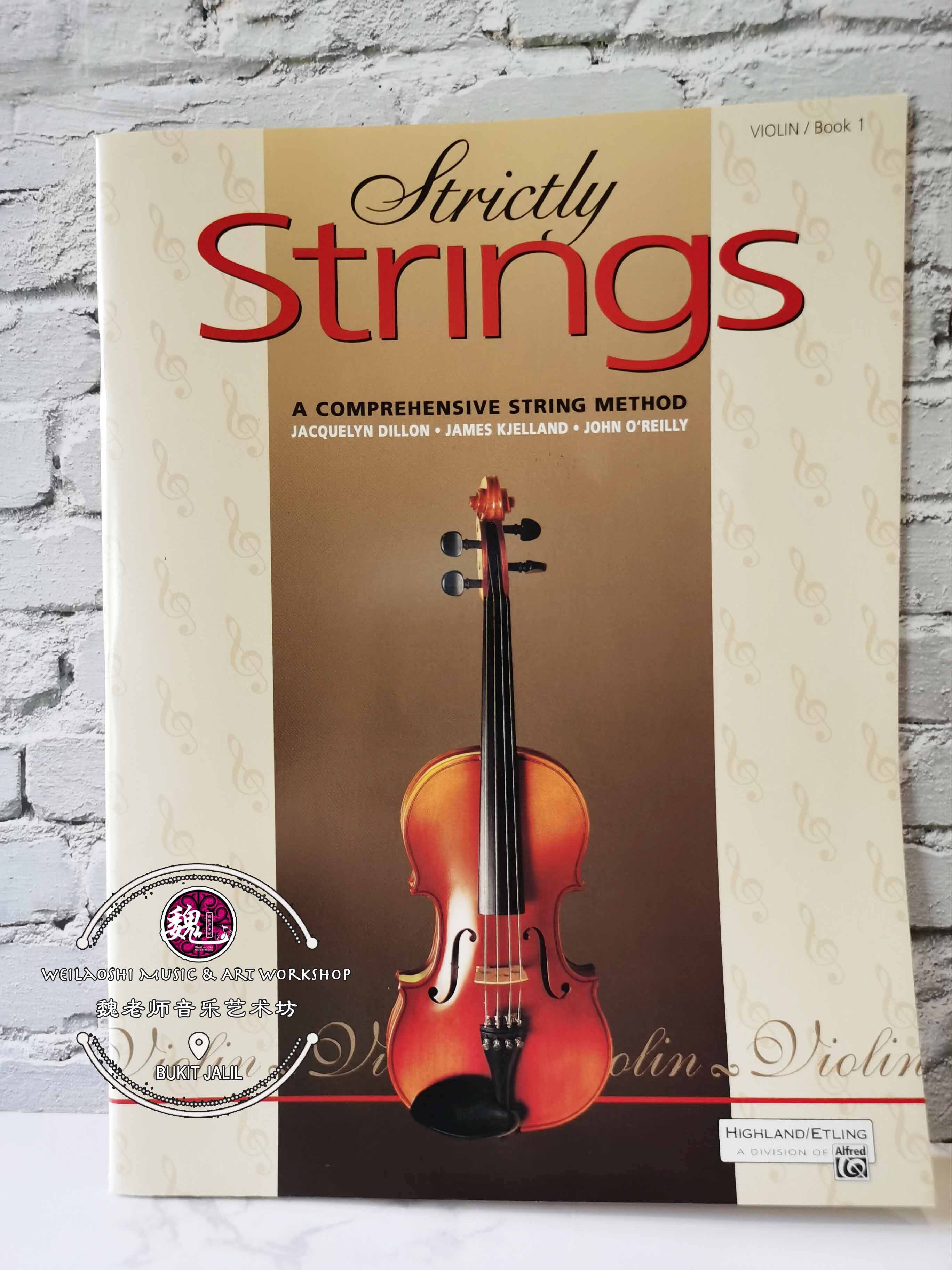 Strictly Strings Violin Book 1 Music Book by Alfred Lazada