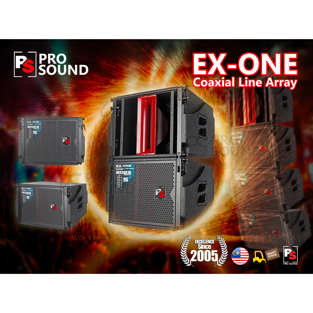 SEBIJI Per Unit) PS Pro Sound EX-One Coaxial Line Array Passive
