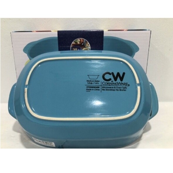 Corning Ware Oven Safe Corningware CW Baking Dish Pool Blue