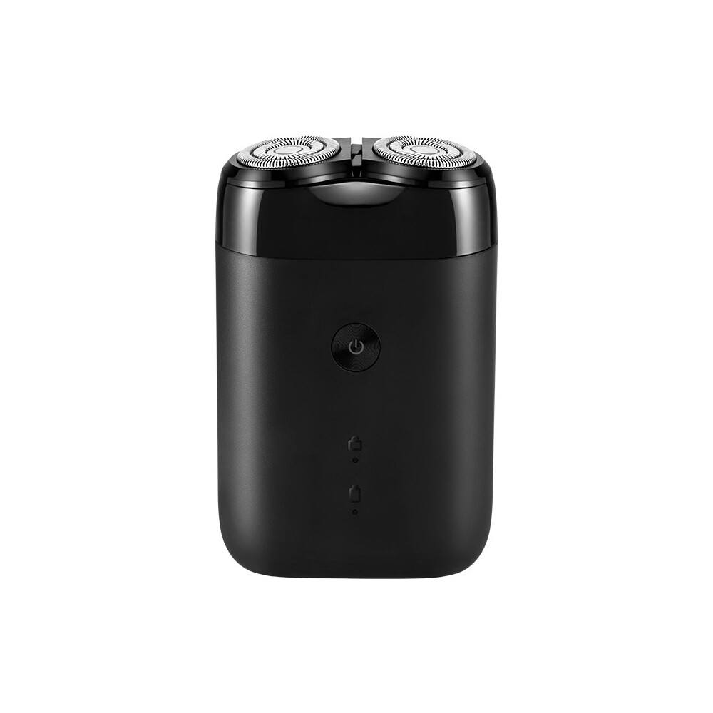 KKnoon Máy Cạo Râu Điện Xiaomi Mijia, Dao Cạo Khô Ướt Chống Nước 2 Đầu Nổi Lưỡi Tròn Đôi Máy Cạo Râu Sạc USB, Dành Cho Nam