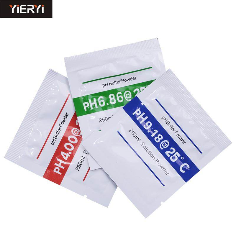 Yieryi Đệm PH Bột Đo Dung Dịch Hiệu Chuẩn 4.01/6.86/9.18 Hiệu Chuẩn Điểm Cho Ph Kiểm Tra Đồng Hồ
