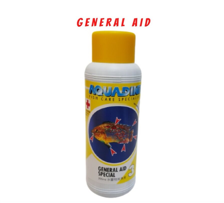 Aquadine Anti Chlorine White Spot General Aid Grill Fungus Parasites