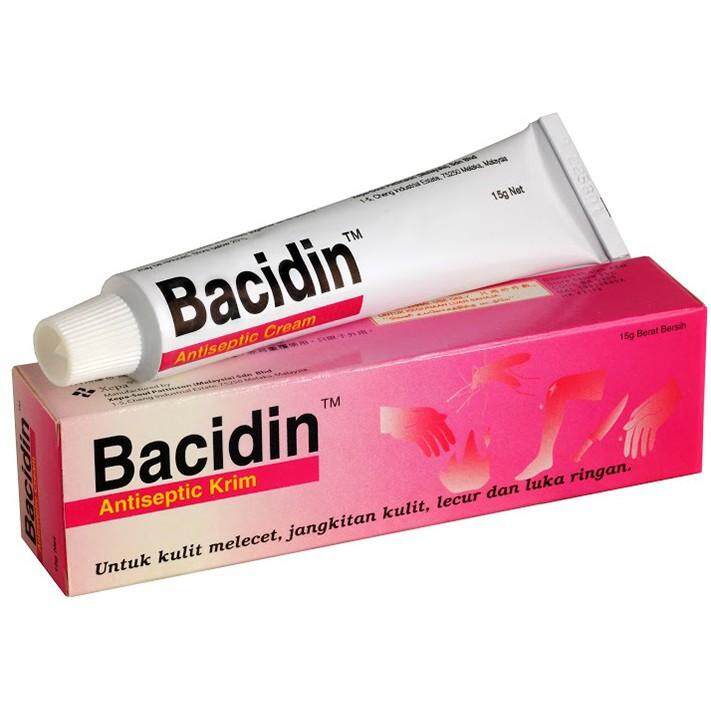 BACIDIN ANTISEPTIC CREAM 15G(EXP10/27) Lazada