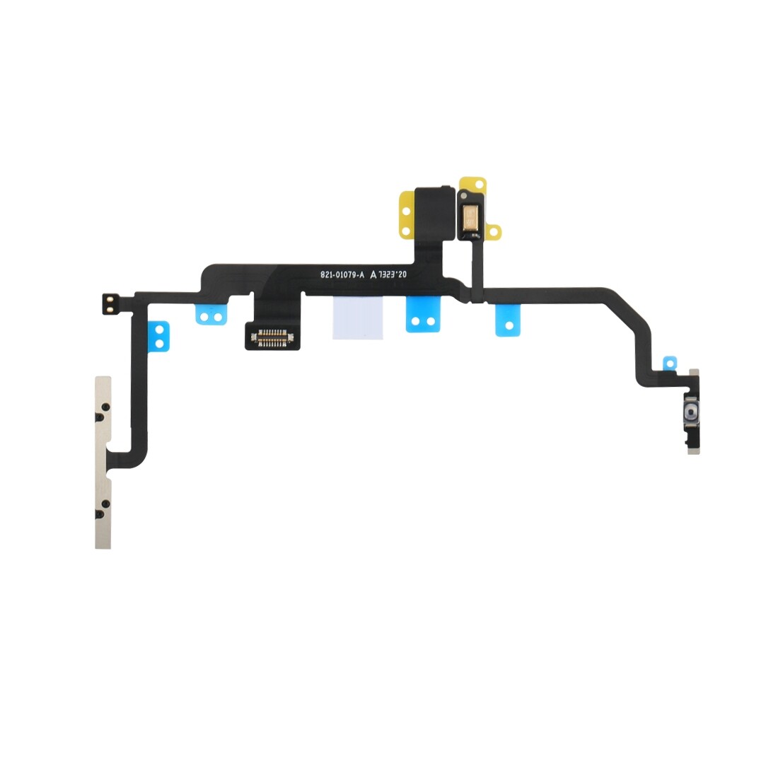 【AboutCellphone】Nút Nguồn & Nút Âm Lượng Cáp Dẻo Với Khóa Sắt Cho iPhone 8 Plus