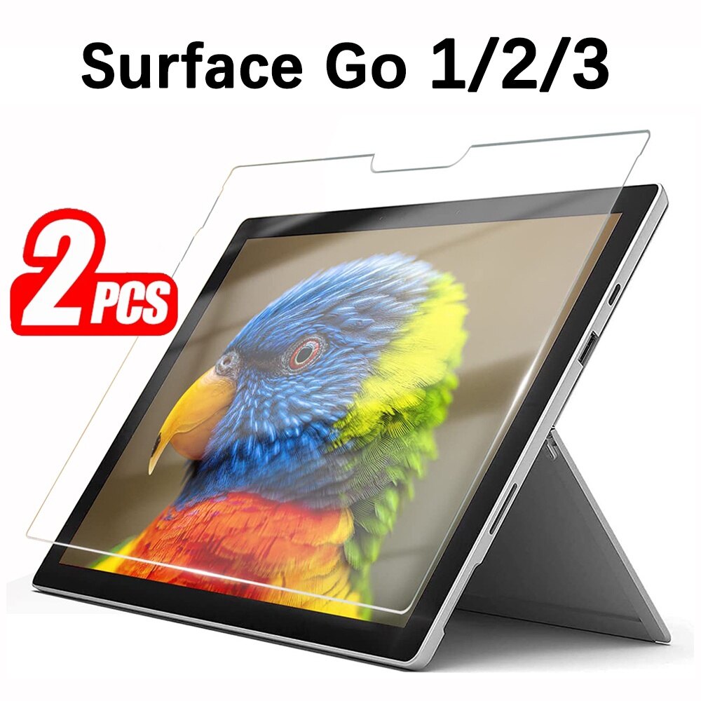 Tempered glass for microsoft surface go 1 2 3 10 10.5 2018 2020 2021 anti-scratch screen protector tablet film