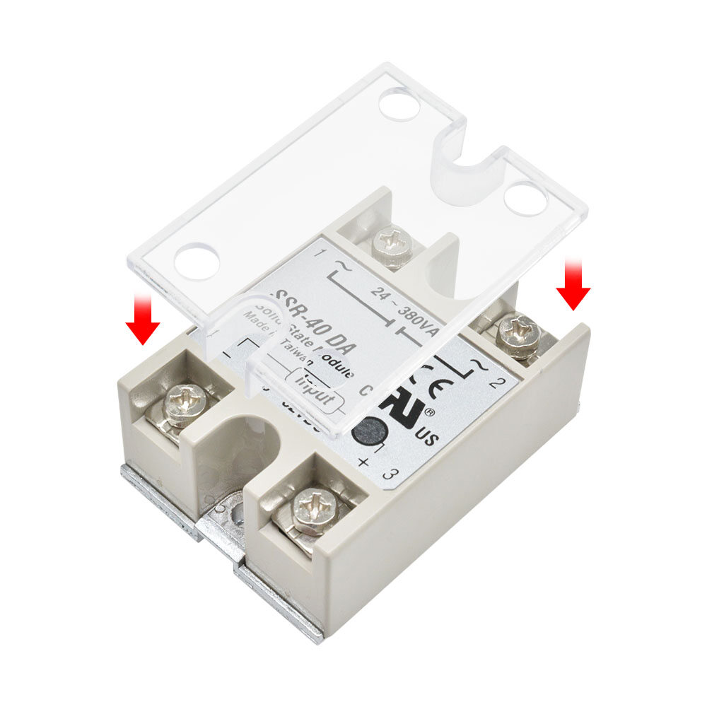 diymore SSR-10DA/25DA/40DA/50DA /60DA75DA/100DA SSR-25AA 40AA dc solid state relay. control Module Relay 3-32V Input DC 24-380V AC Outp
