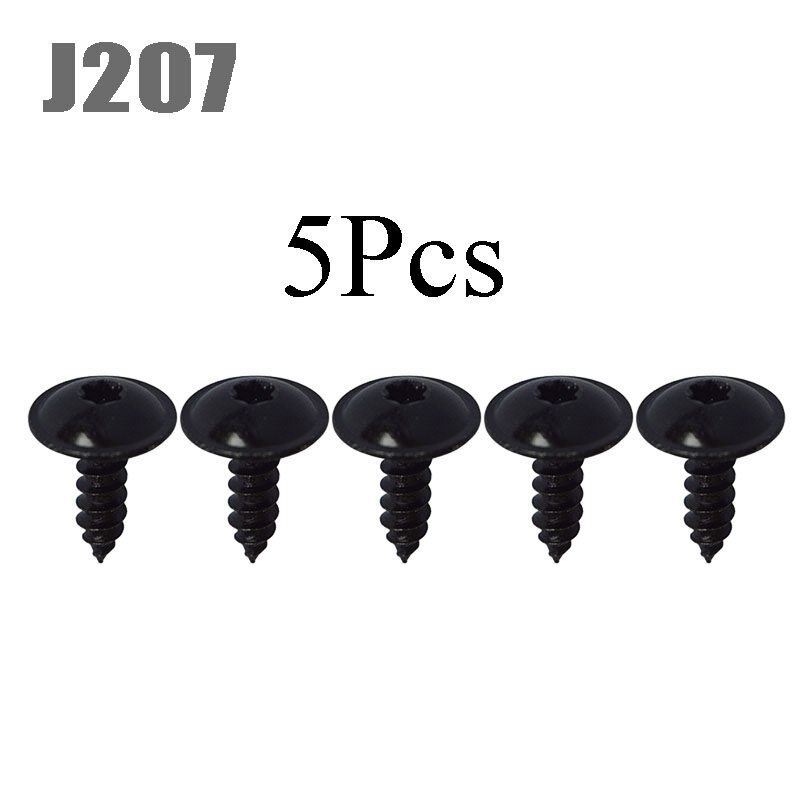 J207 Car Snap Door Panel Nails High-End Engine Cover Undertray Splashguard Wheel Arch Mudguards Wheel Arches Bumper Screw