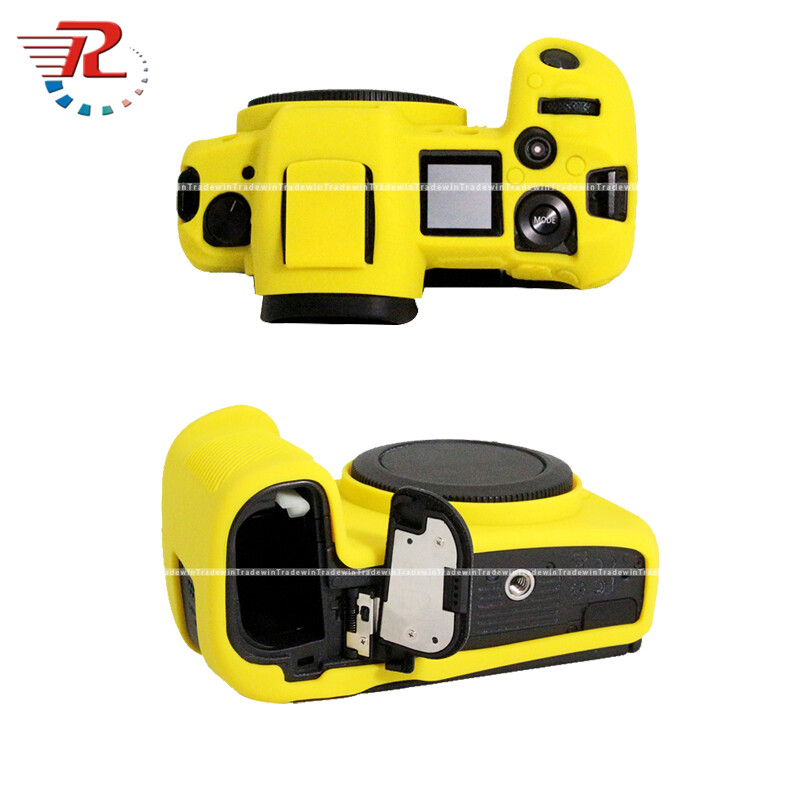 Cao su Silicone mềm thân máy Trường hợp bìa cho Canon EOS r