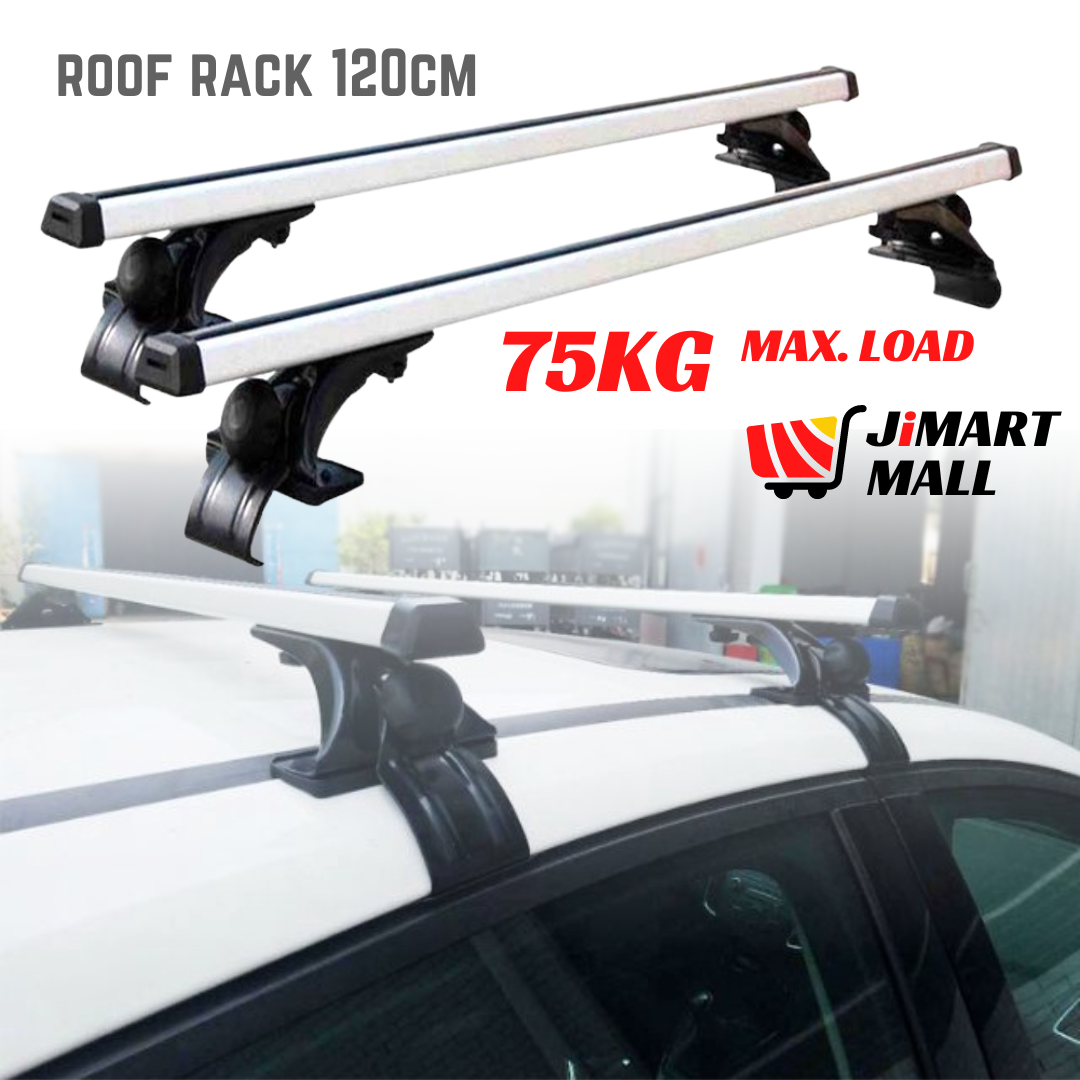 120CM CAR UNIVERSAL ROOF RACK Car Carrier Cross Bar Lock Rak Bumbung