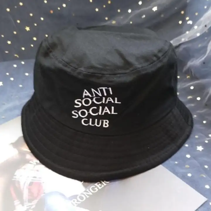 anti social social club bucket hat