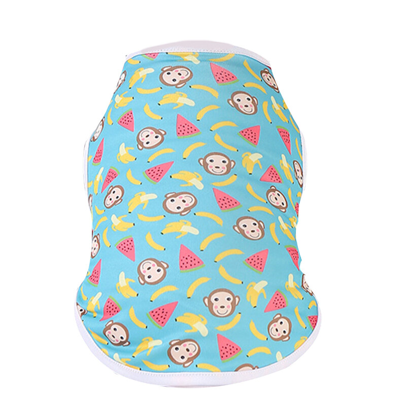 Áo Thun Cún Con, Áo Ba Lỗ Hình Chó Hai Chân Polyester Đáng Yêu In Hình Hoạt Hình Áo Cánh Cho Cuộc Sống Hàng Ngày