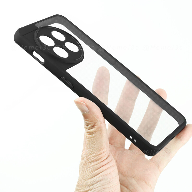For OnePlus 11 5G Casing No-yellowing Transparent Hard Acrylic Phone Case Cover