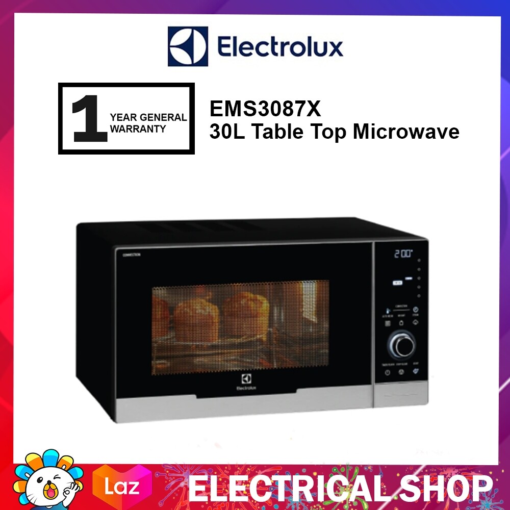 electrolux 30l convection microwave oven