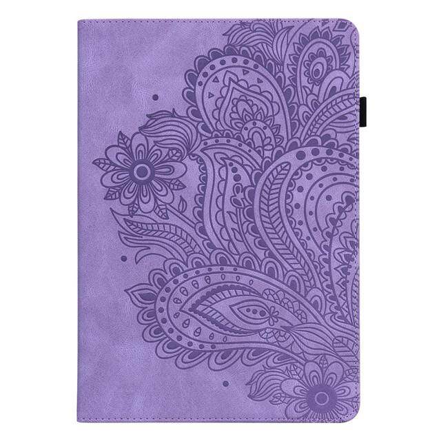 Coque for samsung galaxy tab a 10.1 2016 case t580 t585 embossing leather stand tablet cover for galaxy tab a a6 10 1 2016 funda
