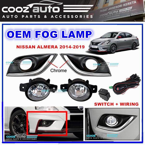 Nissan Almera 2014 2019 Fog Lamp Fog Light Foglamp Switch Wiring Lazada