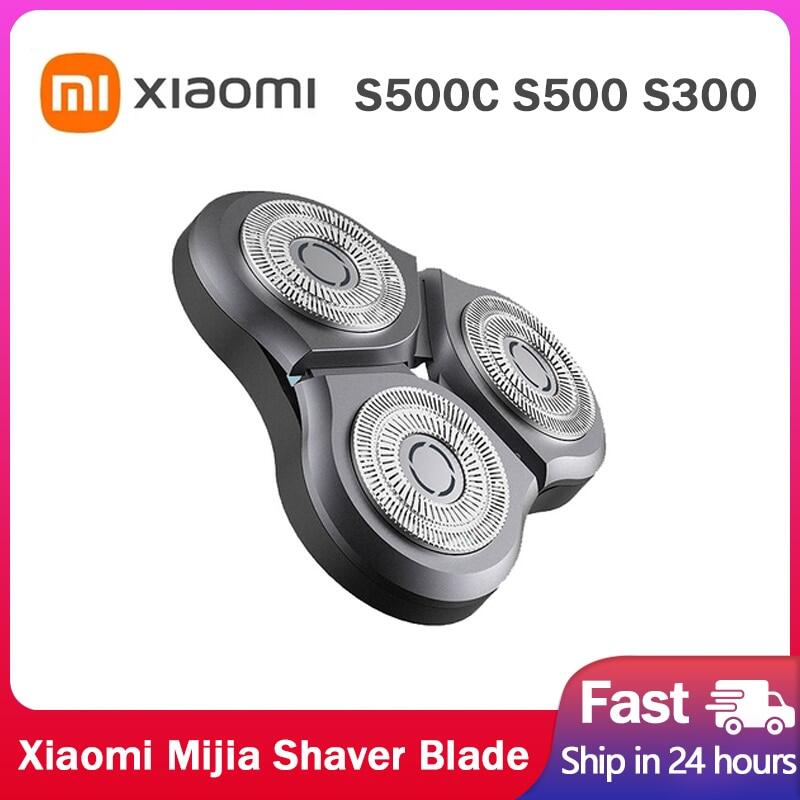XIAOMI MIJIA Electric Shaver S500 Portable Flex Razor3 Head Dry Wet Shaving Washable Beard Trimmer trimer Intelligent Low Noise