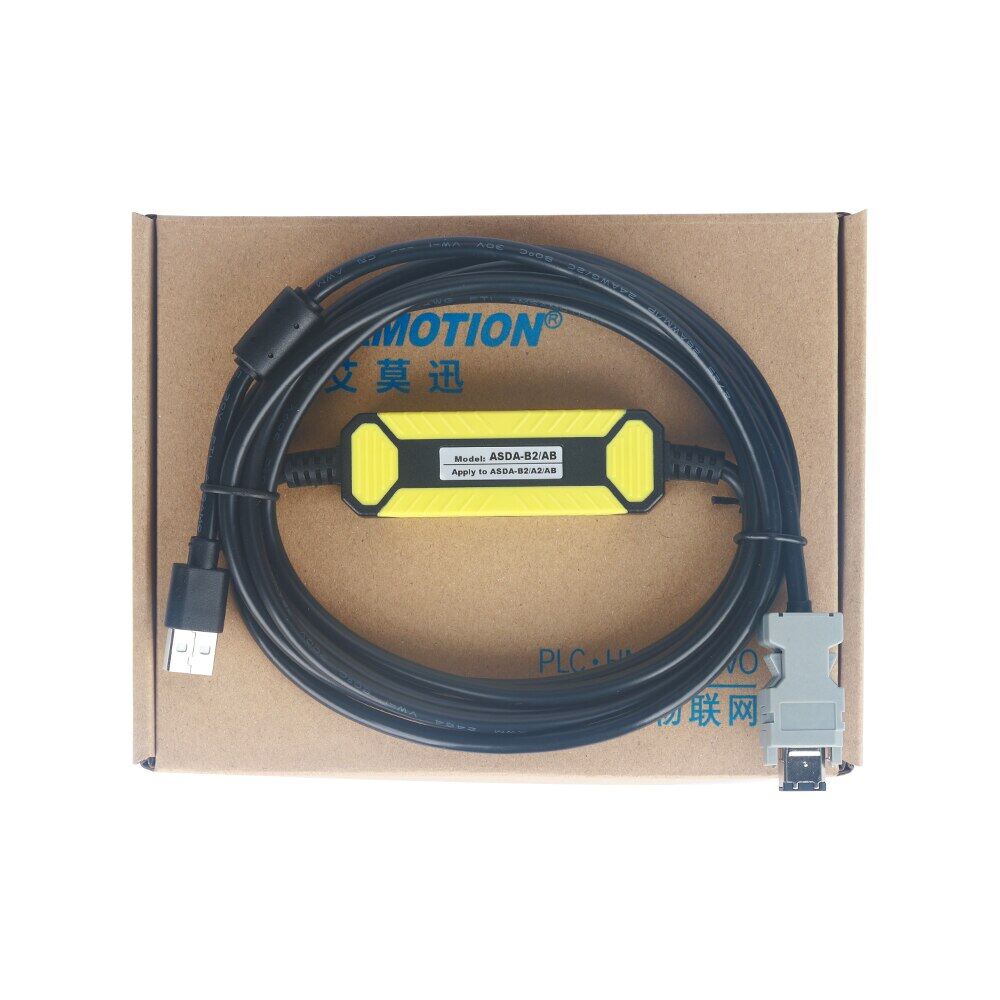 ASDA-B2 AB Suitable For Delta A2 Servo Drive CN3 Connect PC Communication Programming Cable ASD-CNUS0A08