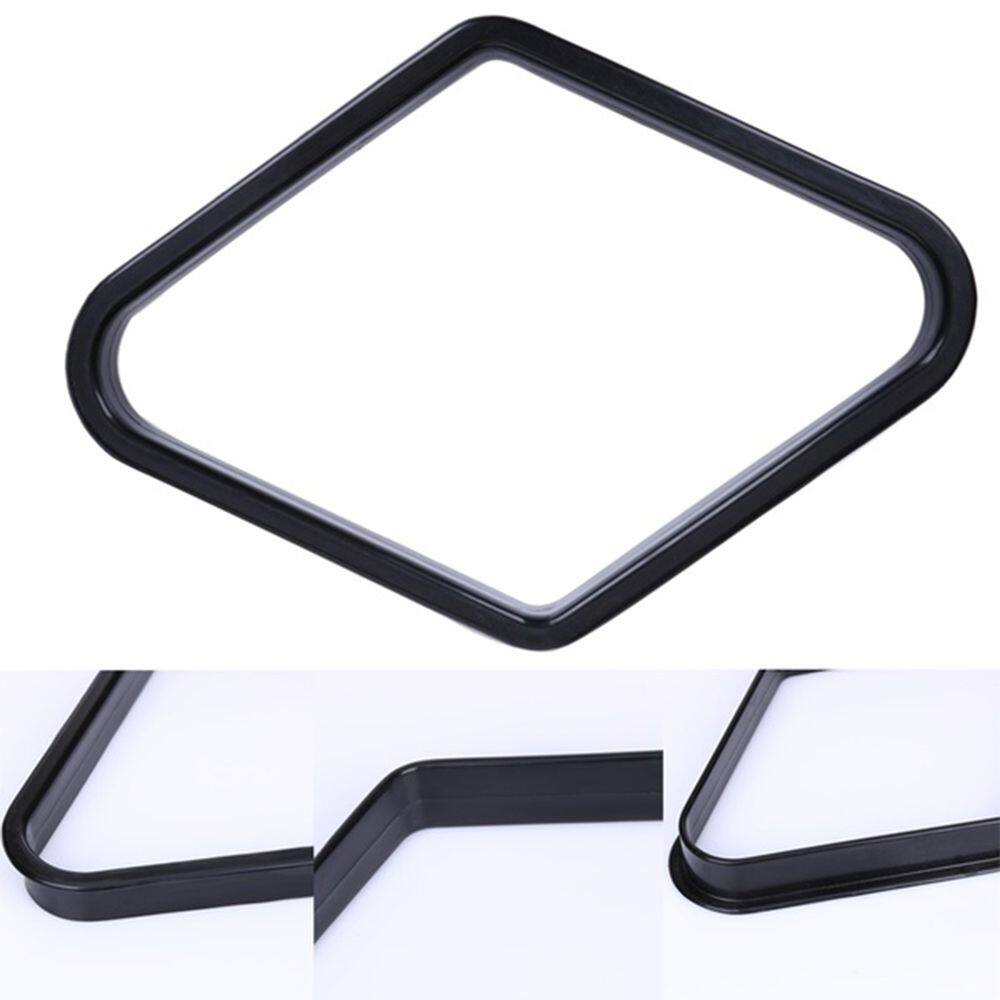 MIA Black 15 Ball Plastic Positioning Triangle Frame Table Pool Accessories Snooker Holder Billiard Rack