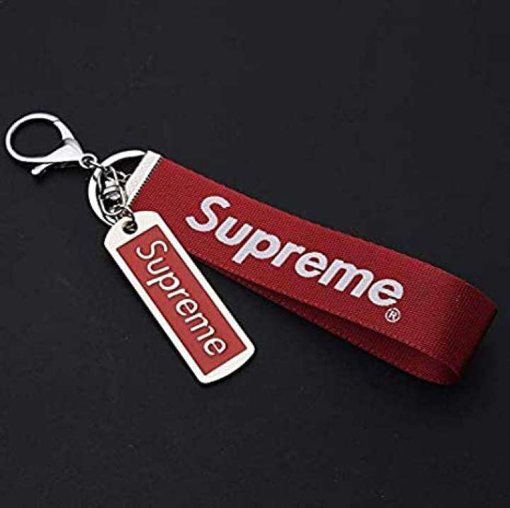 supreme keychain lanyard