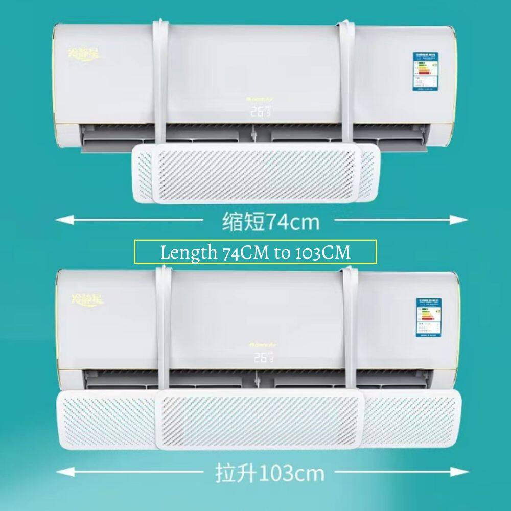 UPGRADED VER2.0 Adjustable Air Conditioner Windshield Prevent Direct