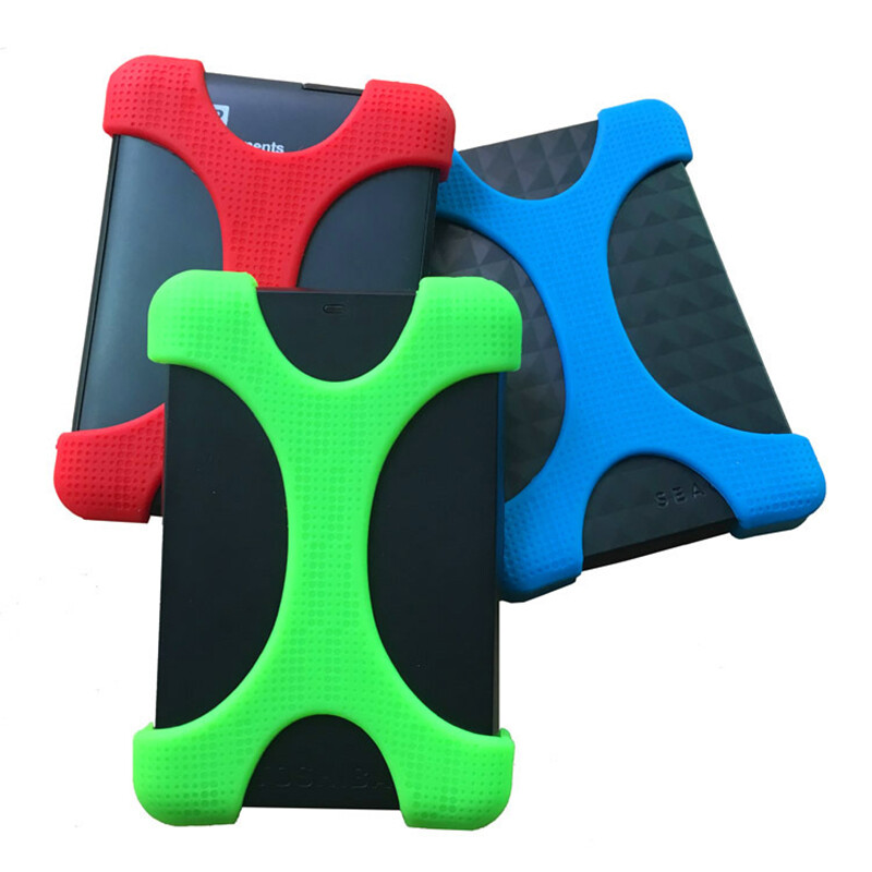 Hộp Đựng Ổ Cứng Chống Sốc 2.5 Inch Hộp Đựng Ổ Đĩa HDD Bằng Silicon Bảo Vệ Cho Ổ Đĩa Cứng Di Động Túi Đựng Ổ Đĩa Cứng Gắn Ngoài Dễ Mang Theo