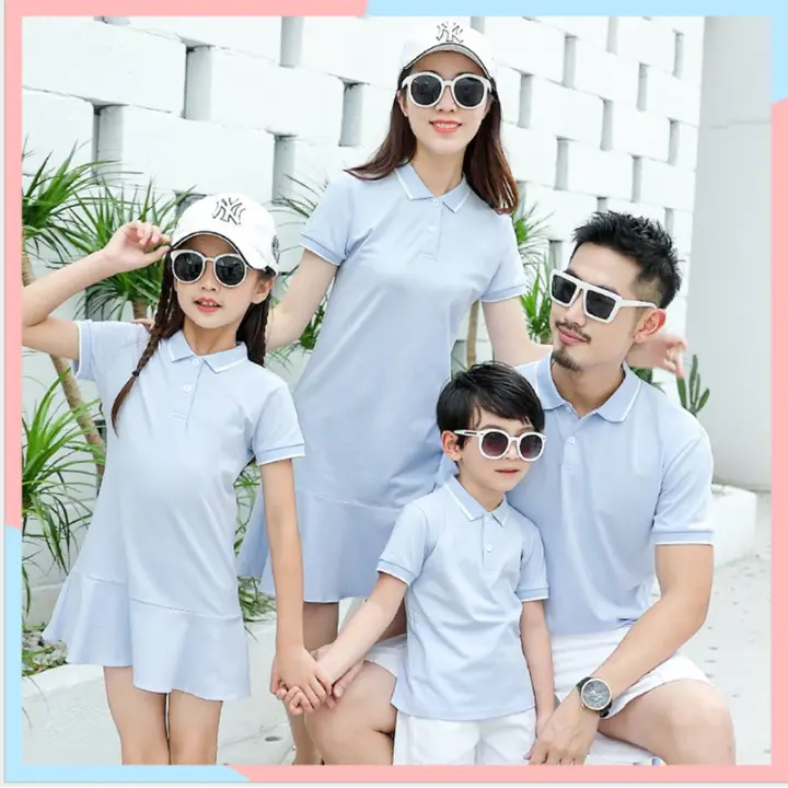 matching polo outfits for family