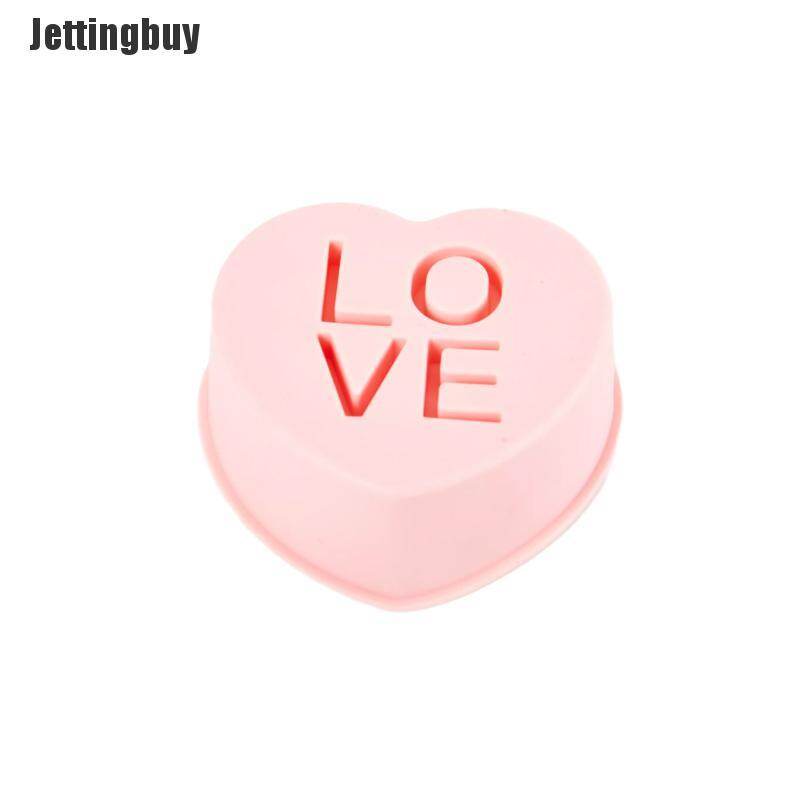 1pc silicone cake cup diy love muffin cake cup pudding mold baking cake mould