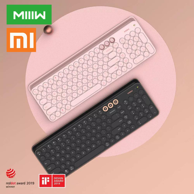 Xiaomi Miiiw Bluetooth Dual Mode Keyboard 104 Keys 2.4GHz Multi Compatible Wireless Portable Keyboard Malaysia