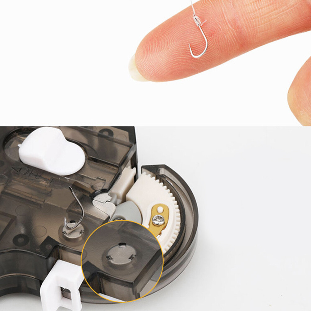 Electric Outdoor Fishing Hook Tier Machine Automatic Fishhook Tie Line Tying Device