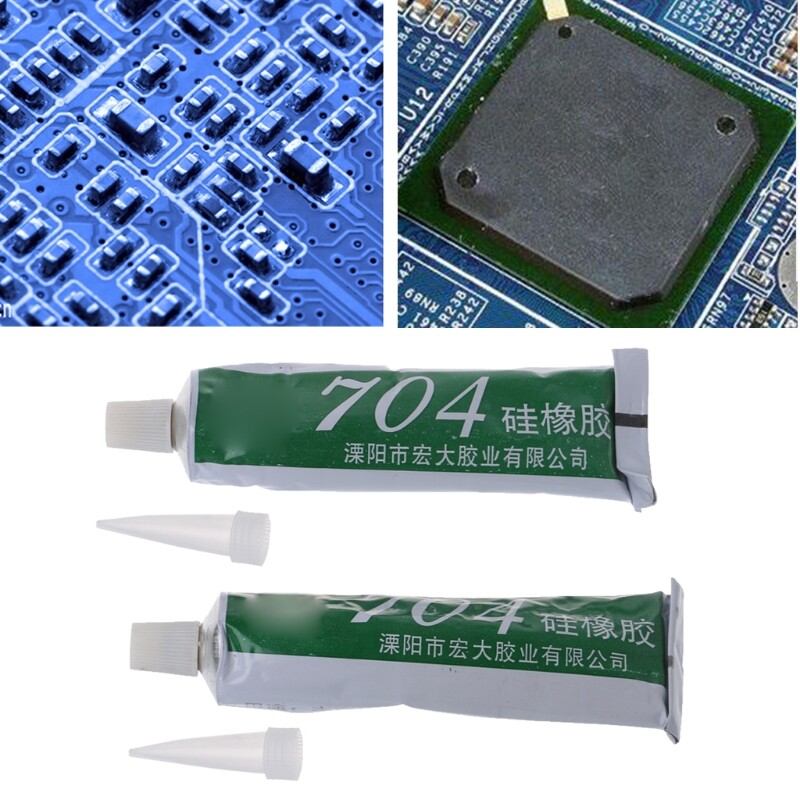 704 Fixed High Temperature Resistant Silicone Rubber Sealing Glue Waterproof