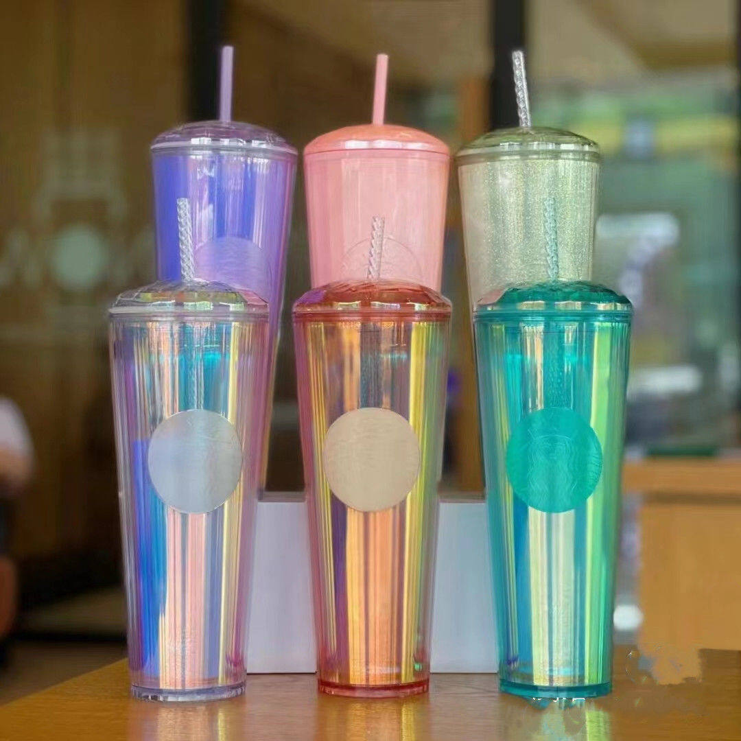 Starbuck Cửa Hàng Chính Thức Cốc Starbuck Quà Tặng Giáng Sinh Mới 2022 Cốc Ống Hút Đinh Tán Lấp Lánh Cốc Starbuck Phong Cách Giống Sầu Riêng Nữ Thần Kim Cương Cốc Starbuck