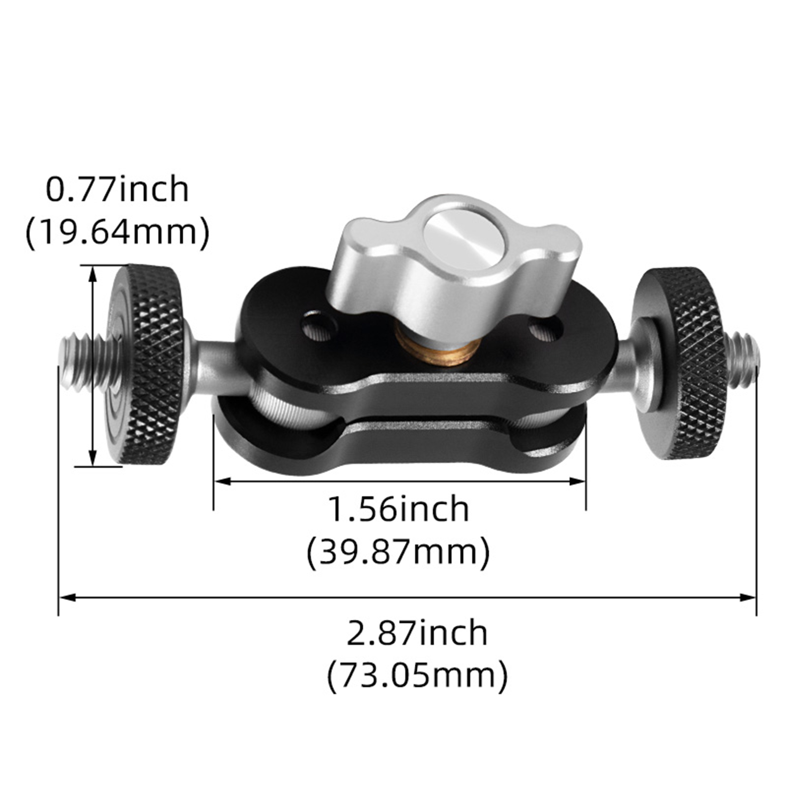 Giá Đỡ Bên Ngoài Thiết Bị Ổn Định Gimbal Thông Dụng Tháo Nhanh Có Thể Điều Chỉnh 360 Độ Đầu Bi Cánh Tay Ma Thuật Khớp Nối Cho Máy Ảnh Nhiếp Ảnh Cánh Tay Ma Thuật Dễ Dàng