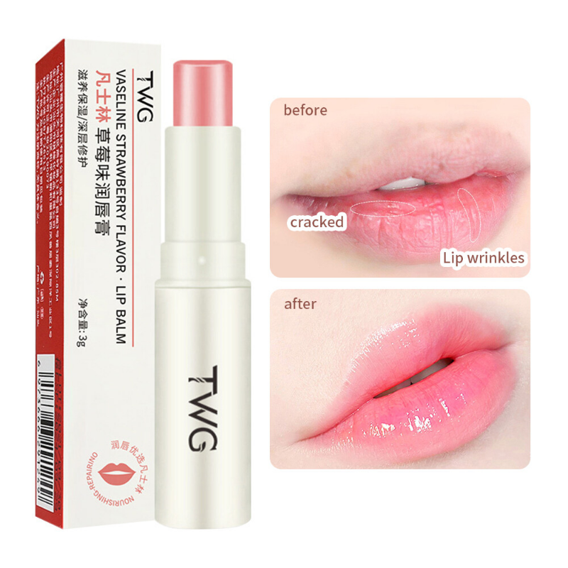 Dorisna Vaseline Lip Balm Moisturizing Nutritious Long-Lasting Lipstick Smooth Tender Anti Dry Cracking Oil Woman Beauty Lip Care