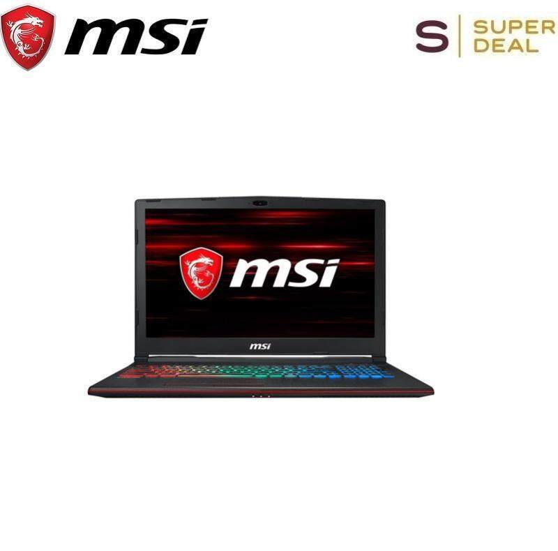 MSI 15.6 GP63 Leopard Notebook 120 Hz Display(i7-8750H, 16GB DDR4 128GB M.2 SSD + 1TB HDD, GTX 1060 6GB) Malaysia