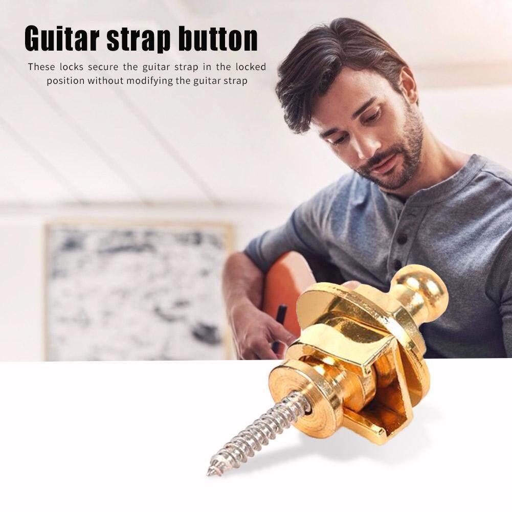 Nhạc Cụ Phụ Kiện Khóa Chống Trượt Khóa Móng Tay Dây Đeo Guitar Nút Khóa