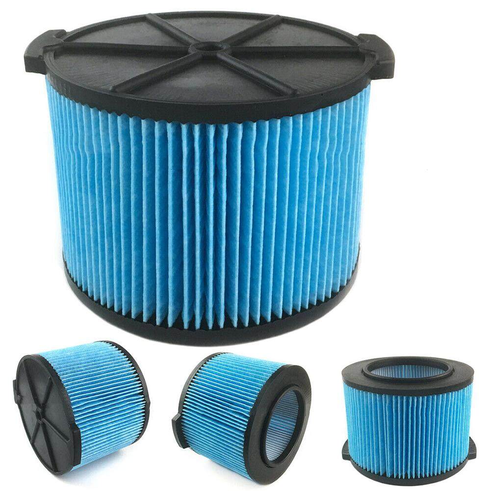 Xanh dương VF3500 Thay Thế Dụng Cụ 3 Lớp Dễ Dàng Cài Đặt Hộp Bụi Có Thể Tái Sử Dụng Bộ Lọc Có Thể Giặt Được Cho Ridgid 3-4.5 Gallon Hút Chân Không bụi